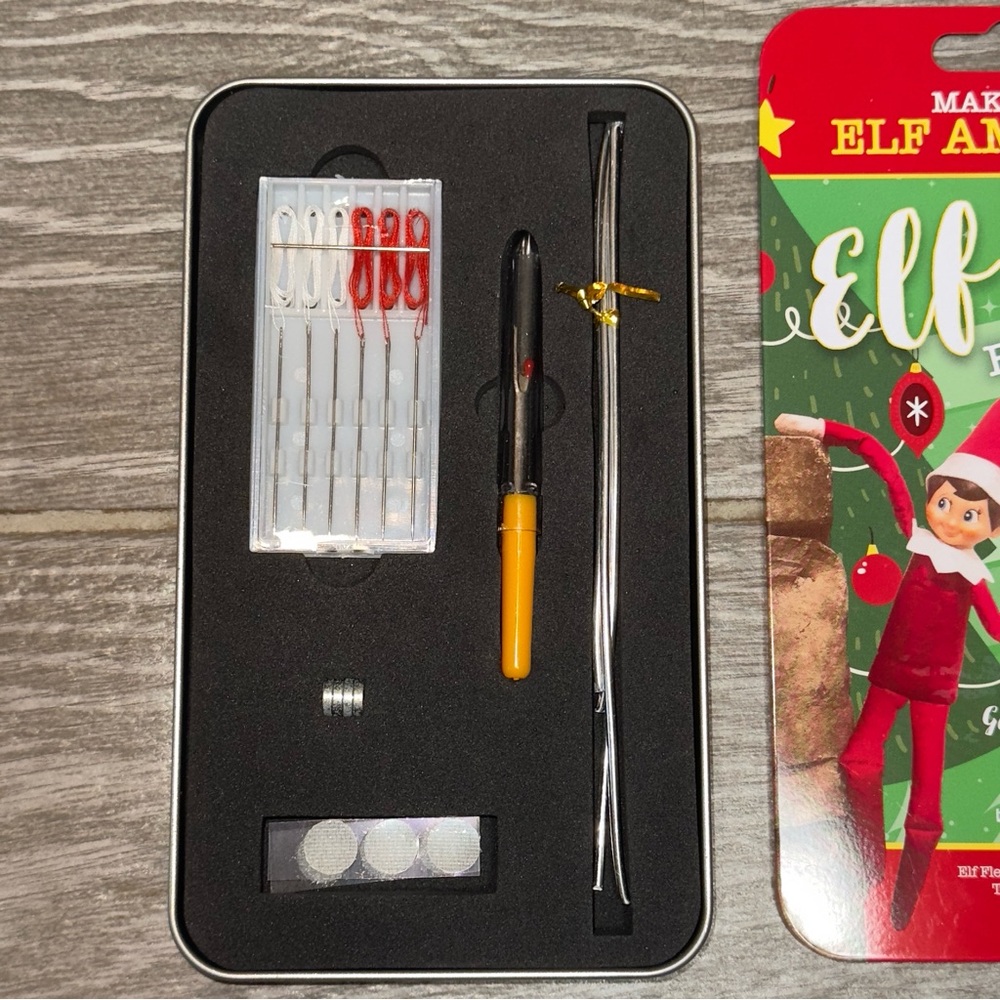 Elf Accessories Christmas Ugly Sweater Set Elf Doctor Elf Flex - Picture 5 of 6